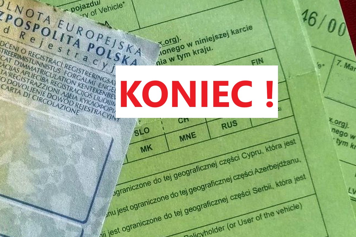 koniec zielonych kart