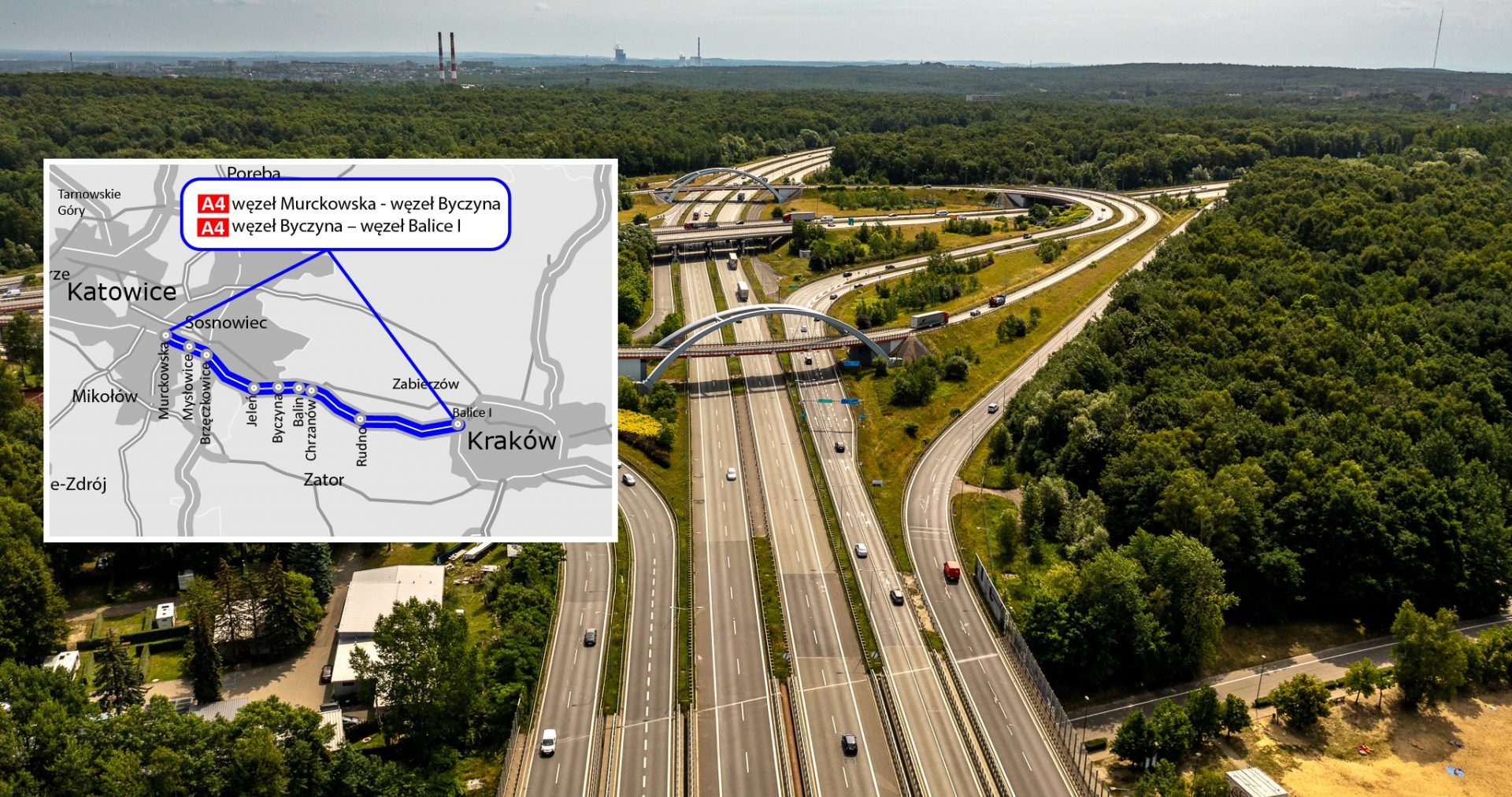 Trwają przygotowania do zmian na autostradzie A4. To będzie rewolucja