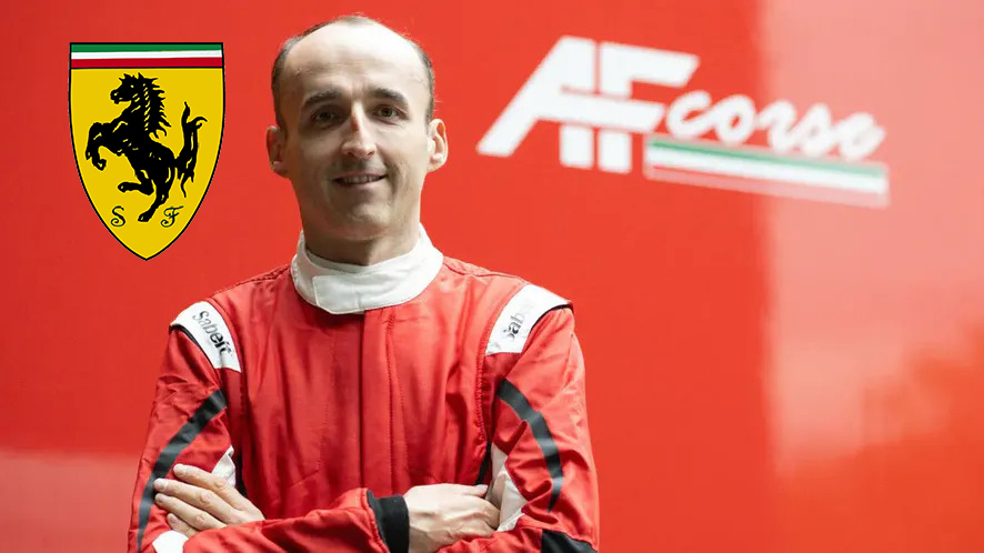 Robert Kubica w Ferrari