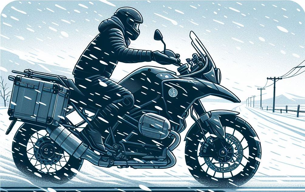 przepalanie motocykla w zimie