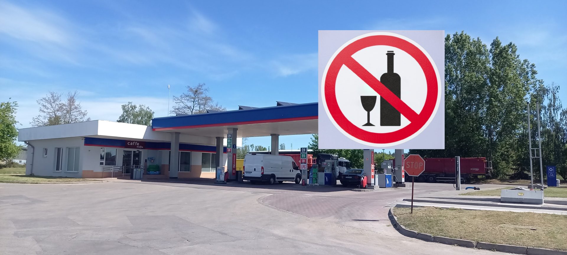 Zakaz sprzedaÅ¼y alkoholu na stacji paliw
